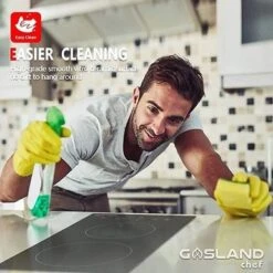 Gasland Chef 12"Built-in Radiant Electric Cooktop With 2 Burners, Electric Ceramic Cooktop In Black, 240V - Black -KitchenAid Shop 86c83793 483a 4579 8ea2 11fb88e4035f