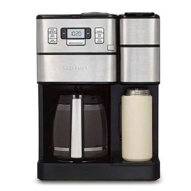 Cuisinart - Coffee Center Grind & Brew Plus 12-Cup Coffee Maker With Carafe And Single Serve Brewer - Black Stainless 6 Cuisinart - Coffee Center Grind & Brew Plus 12-Cup Coffee Maker With Carafe And Single Serve Brewer - Black Stainless - Image 4