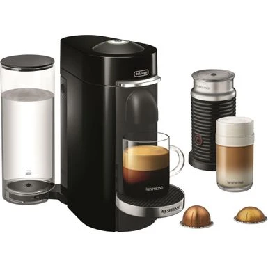 DeLonghi De'Longhi - Nespresso Vertuo Plus Deluxe Coffee & Espresso Machine With Aerocinno - Piano Black 3 DeLonghi De'Longhi - Nespresso Vertuo Plus Deluxe Coffee & Espresso Machine With Aerocinno - Piano Black