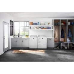 Maytag - 7.0 Cu. Ft. Electric Dryer With Wrinkle Prevent - White 22 Maytag - 7.0 Cu. Ft. Electric Dryer With Wrinkle Prevent - White -KitchenAid Shop 870c29a0 a46f 520d a92d 7676827a7c85