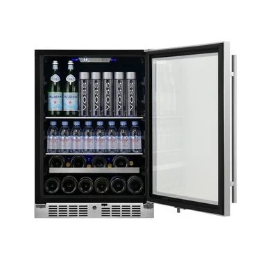 TITAN Transcend 24 In. 84 Can And 13 Bottle Built-In Beverage And Wine Cooler - 24 Inch 4 TITAN Transcend 24 In. 84 Can And 13 Bottle Built-In Beverage And Wine Cooler - 24 Inch - Image 2
