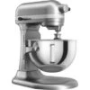 KitchenAid - 5.5 Quart Bowl-Lift Stand Mixer - Contour Silver