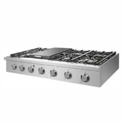 48 In. Professional Style Cooktop Stainless Steel With 6-Burners And With Griddle - Silver 6 48 In. Professional Style Cooktop Stainless Steel With 6-Burners And With Griddle - Silver -KitchenAid Shop 888b7a9a 67ad 4b5c 8193 11745d1f15c8