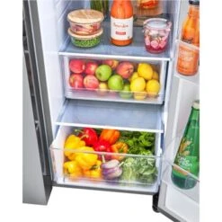 LG - 27.2 Cu. Ft. Side-by-Side Refrigerator With SpacePlus Ice - Stainless Steel 31 LG - 27.2 Cu. Ft. Side-by-Side Refrigerator With SpacePlus Ice - Stainless Steel -KitchenAid Shop 890a8c88 792a 54ca a620 0a337e6f2698