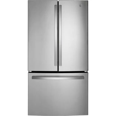 GE - 27.0 Cu. Ft. French Door Refrigerator With Internal Water Dispenser - Stainless Steel 3 GE - 27.0 Cu. Ft. French Door Refrigerator With Internal Water Dispenser - Stainless Steel