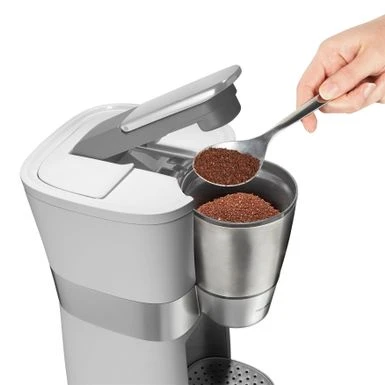 Hamilton Beach Convenient Craft Rapid Cold Brew And Hot Coffee Maker - White 5 Hamilton Beach Convenient Craft Rapid Cold Brew And Hot Coffee Maker - White - Image 3