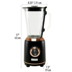Haden Heritage 56 Ounce 5-Speed Retro Blender With Glass Jar - Black / Copper -KitchenAid Shop 8a472603 7345 4c22 98dd e10cb5a353d8