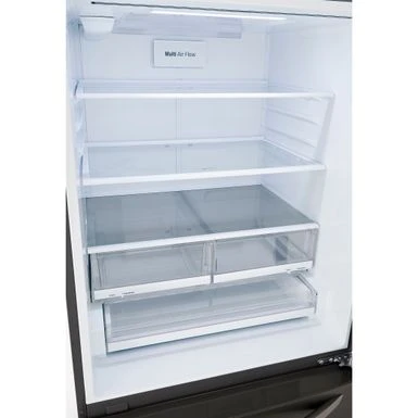 LG 26-Cu. Ft. Bottom Freezer Refrigerator In Black Stainless Steel 4 LG 26-Cu. Ft. Bottom Freezer Refrigerator In Black Stainless Steel - Image 2