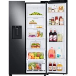 Samsung - 27.4 Cu. Ft. Side-by-Side Refrigerator With Large Capacity - Black Stainless Steel 39 Samsung - 27.4 Cu. Ft. Side-by-Side Refrigerator With Large Capacity - Black Stainless Steel -KitchenAid Shop 8b629e4d 365e 481b ae13 be4a06c75b71