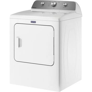 Maytag - 7.0 Cu. Ft. Electric Dryer With Wrinkle Prevent - White 4 Maytag - 7.0 Cu. Ft. Electric Dryer With Wrinkle Prevent - White - Image 2