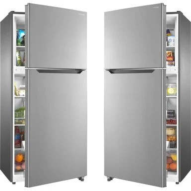 Insignia™ - 18 Cu. Ft. Top-Freezer Refrigerator - Stainless Steel 6 Insignia™ - 18 Cu. Ft. Top-Freezer Refrigerator - Stainless Steel - Image 4