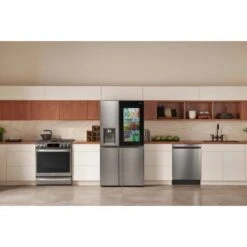 LG - 27 Cu. Ft. Side-by-Side Smart Refrigerator With Craft Ice And InstaView - Stainless Steel 18 LG - 27 Cu. Ft. Side-by-Side Smart Refrigerator With Craft Ice And InstaView - Stainless Steel -KitchenAid Shop 8be458f3 16c8 52e1 9f5e ef9eaad2a872