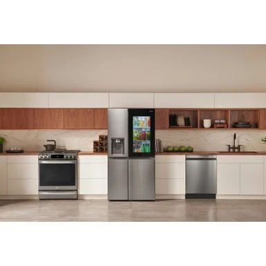 LG - 27 Cu. Ft. Side-by-Side Smart Refrigerator With Craft Ice And InstaView - Stainless Steel 6 LG - 27 Cu. Ft. Side-by-Side Smart Refrigerator With Craft Ice And InstaView - Stainless Steel - Image 4