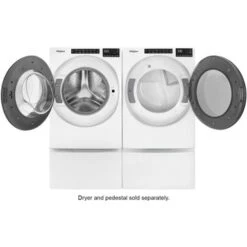 Whirlpool - 4.5 Cu. Ft. High-Efficiency Stackable Front Load Washer With Steam And Tumble Fresh - White 28 Whirlpool - 4.5 Cu. Ft. High-Efficiency Stackable Front Load Washer With Steam And Tumble Fresh - White -KitchenAid Shop 8bf73ac5 7d80 5080 b992 5daa90a6451b
