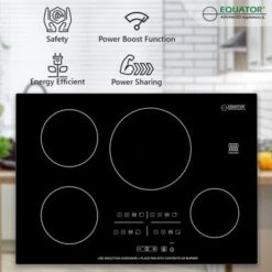 Equator 30" Built-in Induction Cooktop 4 Burner - Black 29 Equator 30" Built-in Induction Cooktop 4 Burner - Black -KitchenAid Shop 8c05e59b 1442 44a2 95da bb4f58db6ded