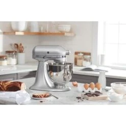 KitchenAid - Artisan Series 5 Quart Tilt-Head Stand Mixer - KSM150PSMC - Metallic Chrome -KitchenAid Shop 8c2e6a89 f456 5c3a b45c 7648bc26c309