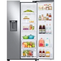 Samsung - 26.7 Cu. Ft. Side-by-Side Smart Refrigerator With 21.5" Touch-Screen Family Hub - Stainless Steel 29 Samsung - 26.7 Cu. Ft. Side-by-Side Smart Refrigerator With 21.5" Touch-Screen Family Hub - Stainless Steel -KitchenAid Shop 8c757f4b 2eb2 51f9 9c99 dd92bff9068f