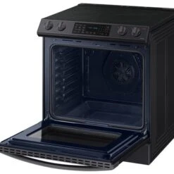Samsung 6.3-Cu. Ft. Front Control Slide-In Electric Range With Convection, Brushed Black 10 Samsung 6.3-Cu. Ft. Front Control Slide-In Electric Range With Convection, Brushed Black -KitchenAid Shop 8c8fdd6b 2d15 4bc3 94ec 84393b1b3d74