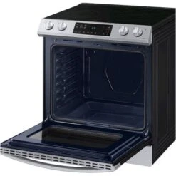 Samsung - 6.3 Cu. Ft. Front Control Slide-In Electric Range With Wi-Fi, Fingerprint Resistant - Stainless Steel 27 Samsung - 6.3 Cu. Ft. Front Control Slide-In Electric Range With Wi-Fi, Fingerprint Resistant - Stainless Steel -KitchenAid Shop 8d0fc807 3ed8 52eb 8187 3894be8f307f