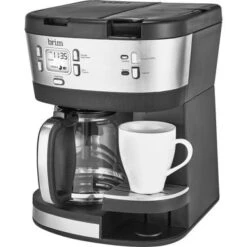 Brim - Triple Brew 12-Cup Coffee Maker - Stainless Steel/Black 25 Brim - Triple Brew 12-Cup Coffee Maker - Stainless Steel/Black -KitchenAid Shop 8d517071 d5d0 5f09 becf 5b064d54f42d