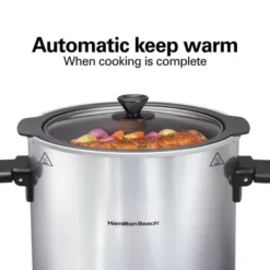 Hamilton Beach - 10qt Sear & Cook Stockpot Slow Cooker Silver 30 Hamilton Beach - 10qt Sear & Cook Stockpot Slow Cooker Silver -KitchenAid Shop 8d5f2a3b fa4a 47bf 9dea 97952901cbc0