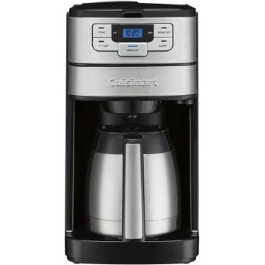 Cuisinart Automatic Grind & Brew 10-Cup Thermal Coffeemaker - Black/Stainless 3 Cuisinart Automatic Grind & Brew 10-Cup Thermal Coffeemaker - Black/Stainless