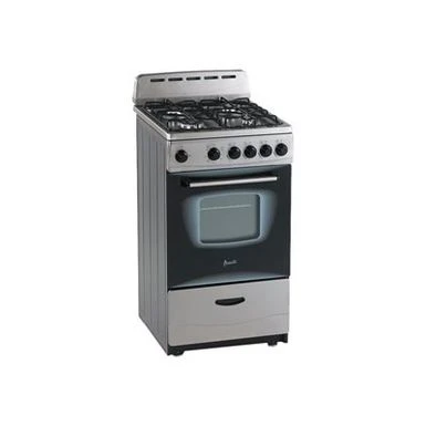 Avanti Ada 20" Stainless Steel Gas Range 4 Avanti Ada 20" Stainless Steel Gas Range - Image 2