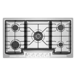 Built-in 36" Gas Cooktop - 5 Sealed Burners Cook Tops In Stainless Steel - 36" -KitchenAid Shop 8dead00a 3a2a 4d5a 895d 7a437f4a91cf