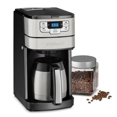 Cuisinart - Automatic Grind & Brew 10-Cup Thermal Coffeemaker - Black/Stainless Steel 5 Cuisinart - Automatic Grind & Brew 10-Cup Thermal Coffeemaker - Black/Stainless Steel - Image 3