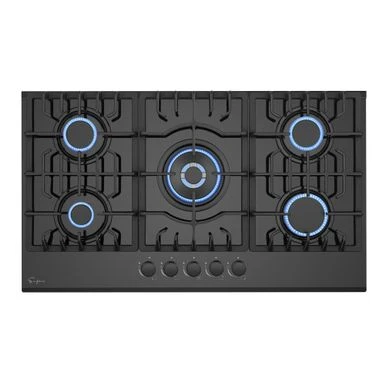 2 Piece Kitchen Appliances Packages Including 36" Gas Cooktop And 36" Island Range Hood - Black 4 2 Piece Kitchen Appliances Packages Including 36" Gas Cooktop And 36" Island Range Hood - Black - Image 2