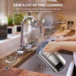 Milk Frother, Electric Milk Warmer With Touch Screen - Black+Silver 13 Milk Frother, Electric Milk Warmer With Touch Screen - Black+Silver -KitchenAid Shop 8e466f1f 7097 493b af68 0726189ca26d