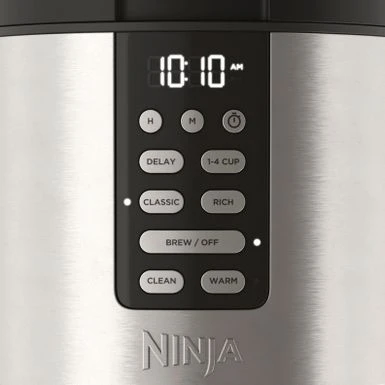 Ninja - Programmable XL 14-Cup Coffee Maker PRO, Glass Carafe, Freshness Timer, With Permanent Filter - Black/Stainless Steel 8 Ninja - Programmable XL 14-Cup Coffee Maker PRO, Glass Carafe, Freshness Timer, With Permanent Filter - Black/Stainless Steel - Image 6