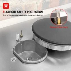 Gasland Chef 30" Built-in Gas Cooktop Stainless Steel 4 Italy Sabaf Burner NG/LPG Convertible Gas Stovetop - Black -KitchenAid Shop 8f8bf72b 2150 4393 bcf1 2538f25dc440