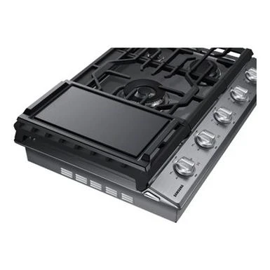 Samsung Ada 30" Stainless Steel Smart Gas Cooktop With Illuminated Knobs 9 Samsung Ada 30" Stainless Steel Smart Gas Cooktop With Illuminated Knobs - Image 7