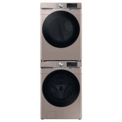 Samsung - 7.5 Cu. Ft. Stackable Smart Gas Dryer With Steam Sanitize+ - Champagne 29 Samsung - 7.5 Cu. Ft. Stackable Smart Gas Dryer With Steam Sanitize+ - Champagne -KitchenAid Shop 90f0bec5 14ea 5725 ac08 f12905ab9070