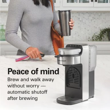 Hamilton Beach The Scoop Single-Serve Stainless Steel Coffee Maker With Removable Reservoir - Stainless Steel 9 Hamilton Beach The Scoop Single-Serve Stainless Steel Coffee Maker With Removable Reservoir - Stainless Steel - Image 7