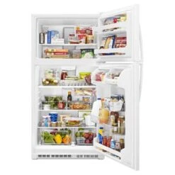 Whirlpool - 20.5 Cu. Ft. Top-Freezer Refrigerator - White 19 Whirlpool - 20.5 Cu. Ft. Top-Freezer Refrigerator - White -KitchenAid Shop 91728624 246b 562c be46 bb9b5416bb98