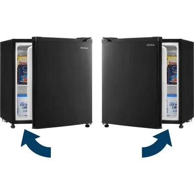 Insignia™ - 1.7 Cu. Ft. Mini Fridge - Black 7 Insignia™ - 1.7 Cu. Ft. Mini Fridge - Black - Image 5