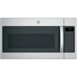 GE - 1.9 Cu. Ft. Over-the-Range Microwave With Sensor Cooking - Stainless Steel