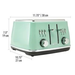 Cotswold 4-Slice, Wide Slot Toaster With Removable Crumb Tray, - Sage -KitchenAid Shop 925398ce b0a9 4518 8b85 60282562812c