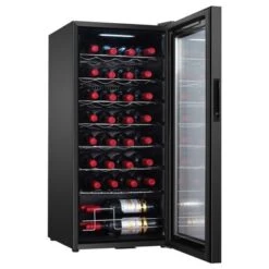 Equator 32-Bottle Wine Refrigerator - Black 7 Equator 32-Bottle Wine Refrigerator - Black -KitchenAid Shop 925b7287 0b84 4496 856a 4511bee70713