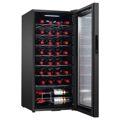 Equator 32-Bottle Wine Refrigerator - Black 4 Equator 32-Bottle Wine Refrigerator - Black - Image 2