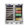 30 In. Freestanding 96-Can Beverage Center Cooler And 33-Bottle Wine Cellar Refrigerator - Stainless Steel 1 30 In. Freestanding 96-Can Beverage Center Cooler And 33-Bottle Wine Cellar Refrigerator - Stainless Steel -KitchenAid Shop 92a06ab9 7b02 49c2 a860 326ae47862fb