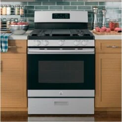GE - 5.0 Cu. Ft. Freestanding Gas Range - Stainless Steel 29 GE - 5.0 Cu. Ft. Freestanding Gas Range - Stainless Steel -KitchenAid Shop 92a9b08e c455 5cb3 a87f 7089025550a8