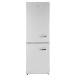 Iio 11 Cu. Ft. Retro Refrigerator With Bottom Freezer (Left Hinge) - White