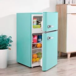 Insignia™ - Retro 3.1 Cu. Ft. Mini Fridge With Top Freezer - Mint 14 Insignia™ - Retro 3.1 Cu. Ft. Mini Fridge With Top Freezer - Mint -KitchenAid Shop 93c7a0df efeb 56ff a112 375f18b2f280