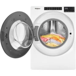 Whirlpool - 4.5 Cu. Ft. High-Efficiency Stackable Front Load Washer With Steam And Tumble Fresh - White 36 Whirlpool - 4.5 Cu. Ft. High-Efficiency Stackable Front Load Washer With Steam And Tumble Fresh - White -KitchenAid Shop 942130c4 1529 5518 8453 14c90856ed76