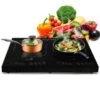 MegaChef Portable Dual Induction Cooktop - Black -KitchenAid Shop 9435525c cb2a 4794 98e8 da7d95a4a33e