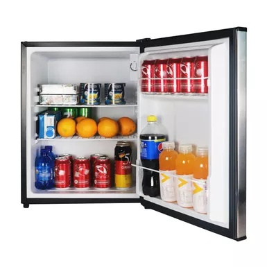 Magic Chef 2.4 Cu. Ft. Stainless All-Refrigerator/ Compact Refrigerator 5 Magic Chef 2.4 Cu. Ft. Stainless All-Refrigerator/ Compact Refrigerator - Image 3
