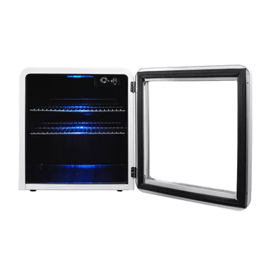 Magic Chef 1.7cu. Ft. White Retro Beverage Cooler 6 Magic Chef 1.7cu. Ft. White Retro Beverage Cooler - Image 4